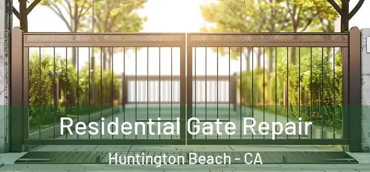 Residential Gate Repair Huntington Beach - CA